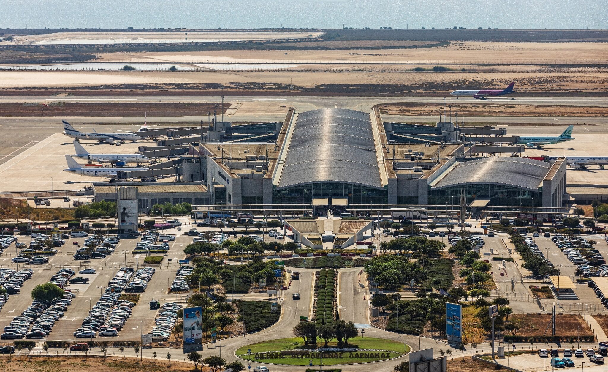 Larnaka Airport Aerial Copie